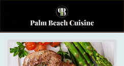 Desktop Screenshot of palmbeachcuisine.com