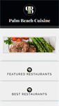 Mobile Screenshot of palmbeachcuisine.com